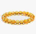 Natural Citrine Crystal Abundance Bracelet - Rudraksham0mNatural Citrine Crystal Abundance BraceletRudraksham0m