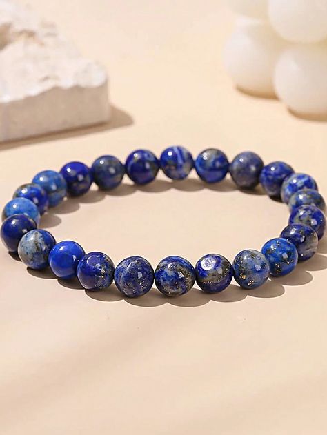 Natural Lapis Lazuli Crystal Wisdom & Truth Bracelet - Rudraksham0mNatural Lapis Lazuli Crystal Wisdom & Truth BraceletRudraksham0m